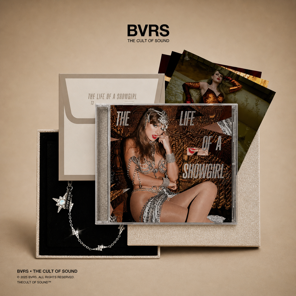 The Life of a Showgirl US 限定 Deluxe CD Taylor Swift The Life of a Showgirl It's Beautiful Edition Deluxe
