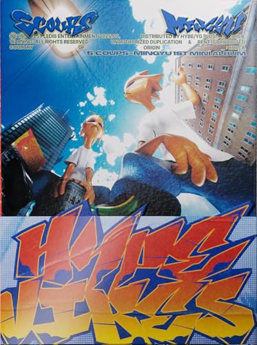 CxM: CxM 1st Mini Album 'HYPE VIBES' (Buddy Ver.) CD – Black Vinyl