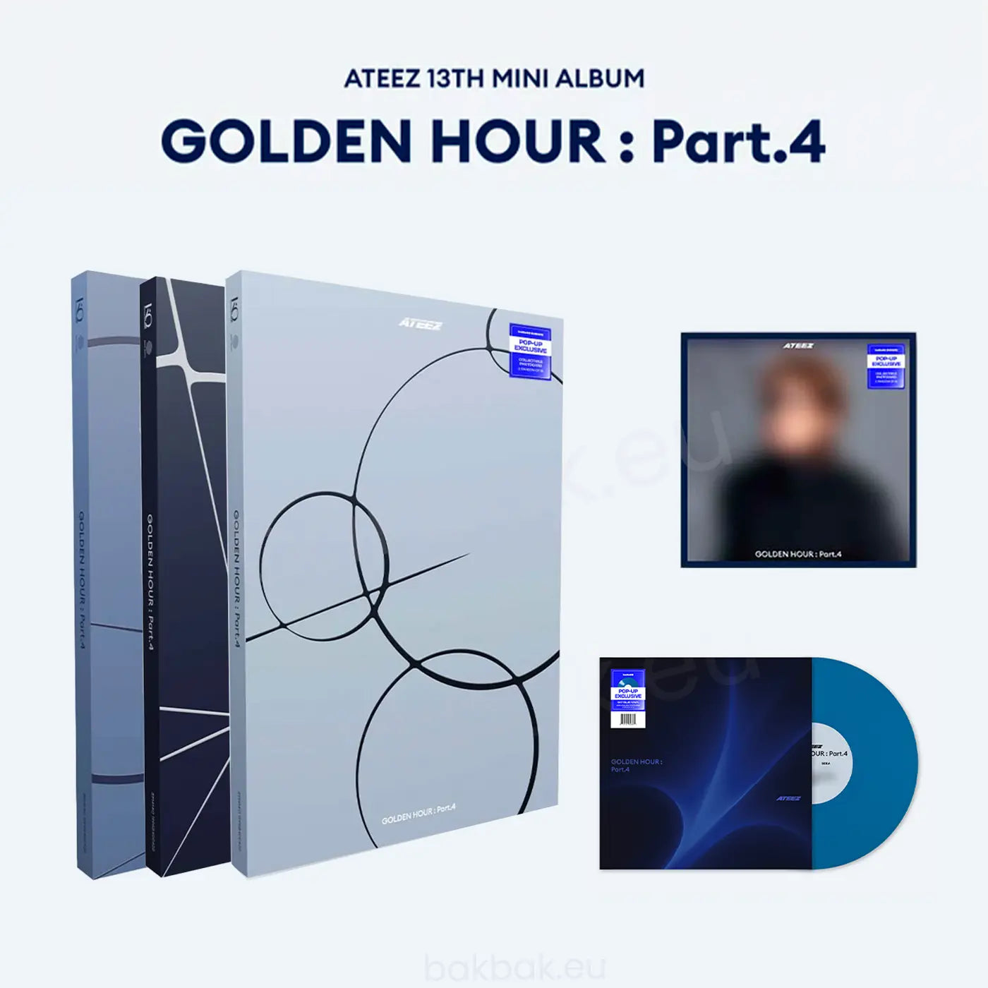 ATEEZ GOLDEN HOUR : PART. 4 (U.S VER) HELLO82 [POP-UP EXCLUSIVE