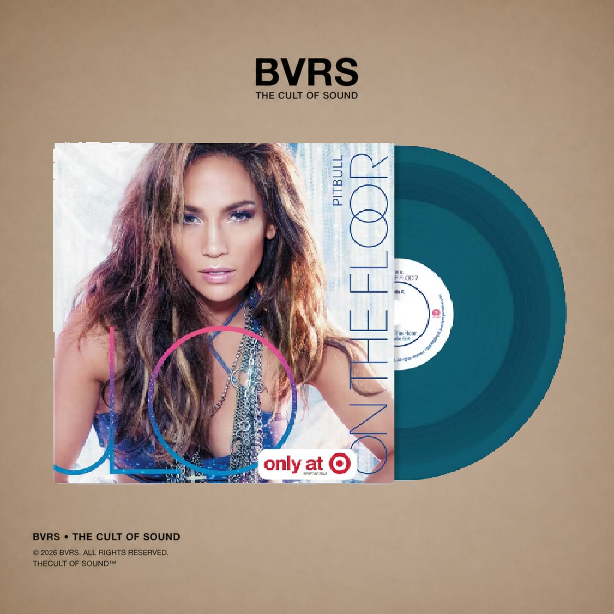 Jennifer Lopez - On The Floor Target Exclusive Tiny Vinyl 4