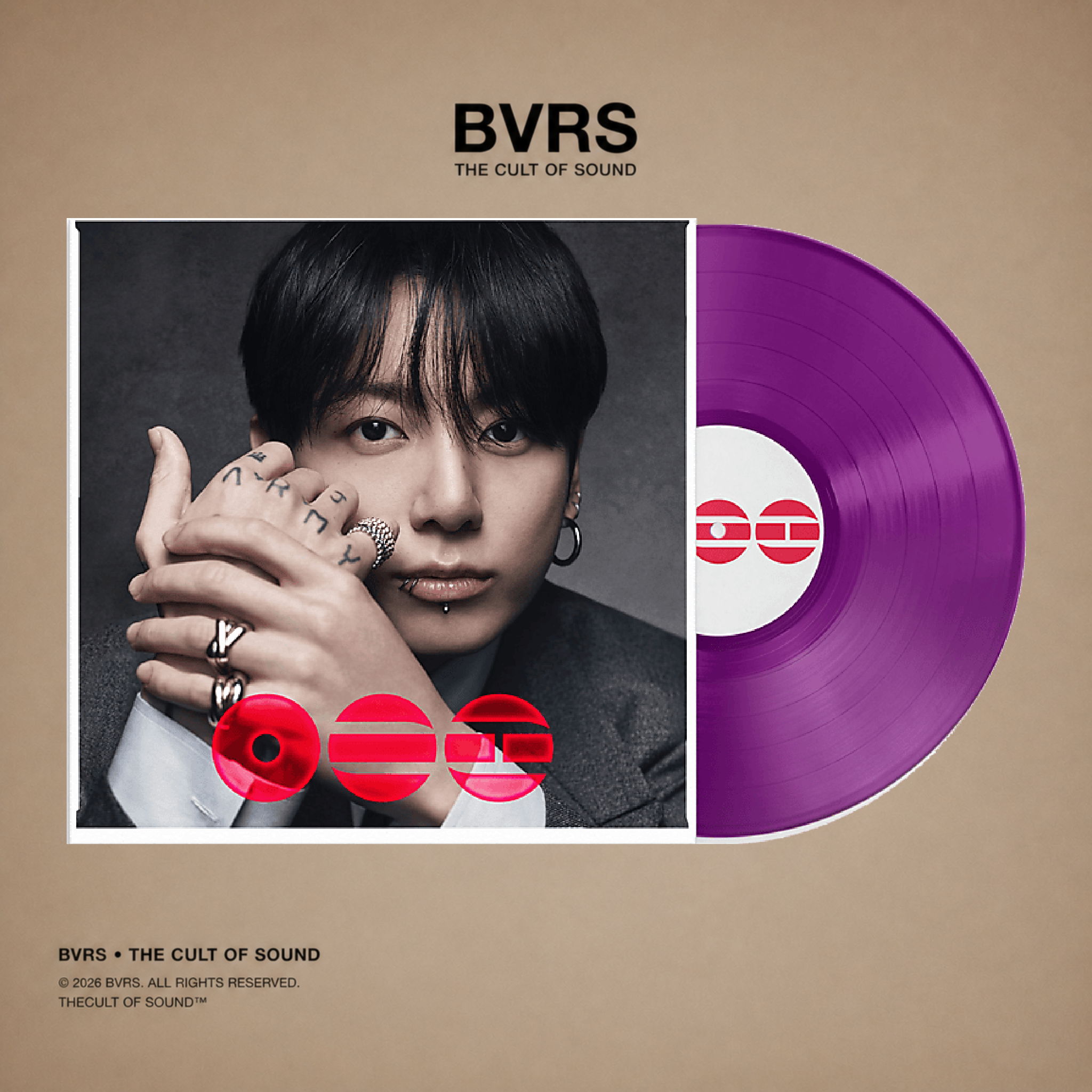 BTS - ARIRANG Jung Kook Vinyl Version Orchidée Fnac Exclusive LP