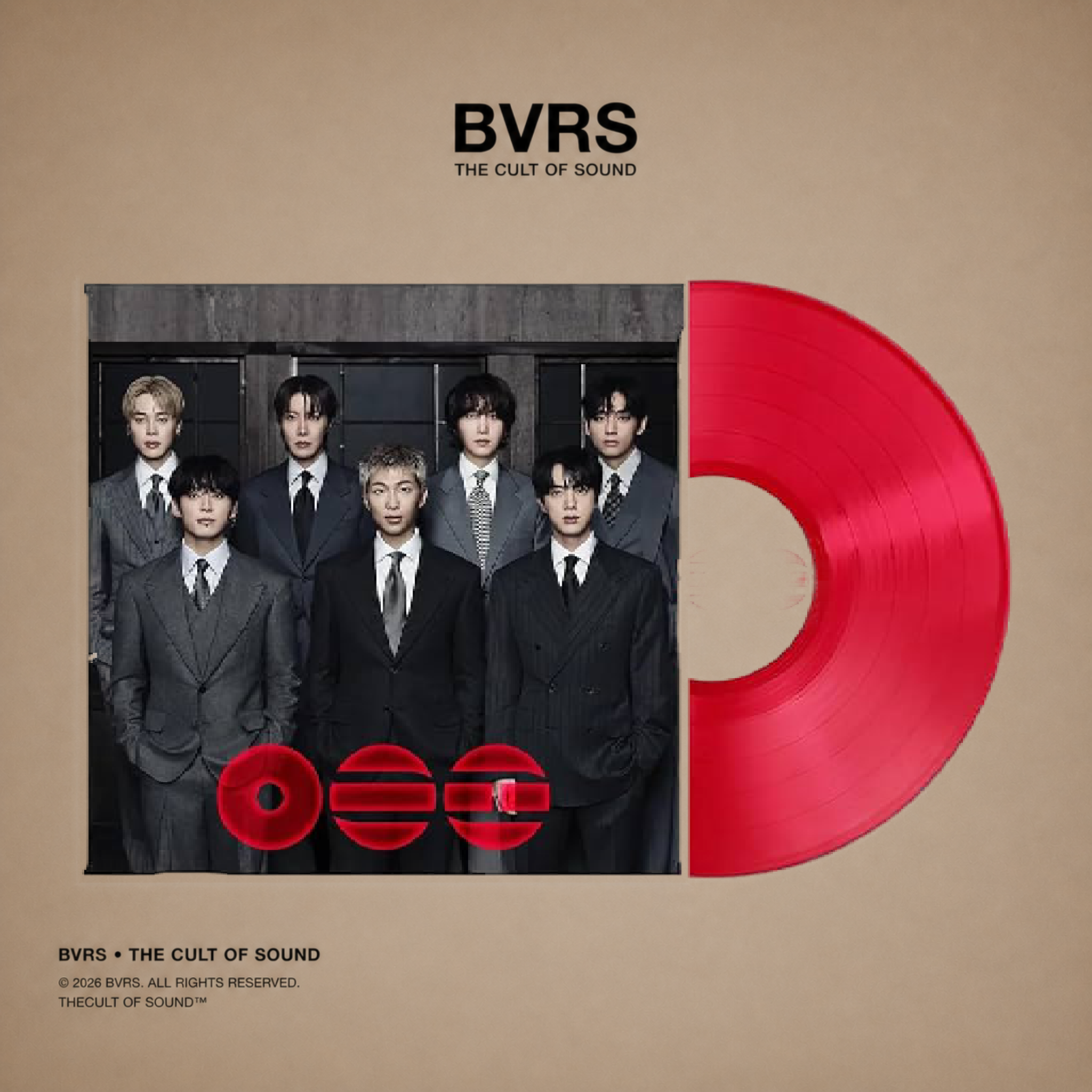 洋楽 BTS ARIRANG Standard Vinyl Group Red BTS - ARIRANG Standard Vinyl Group Red LP | BIGHIT MUSIC – Black