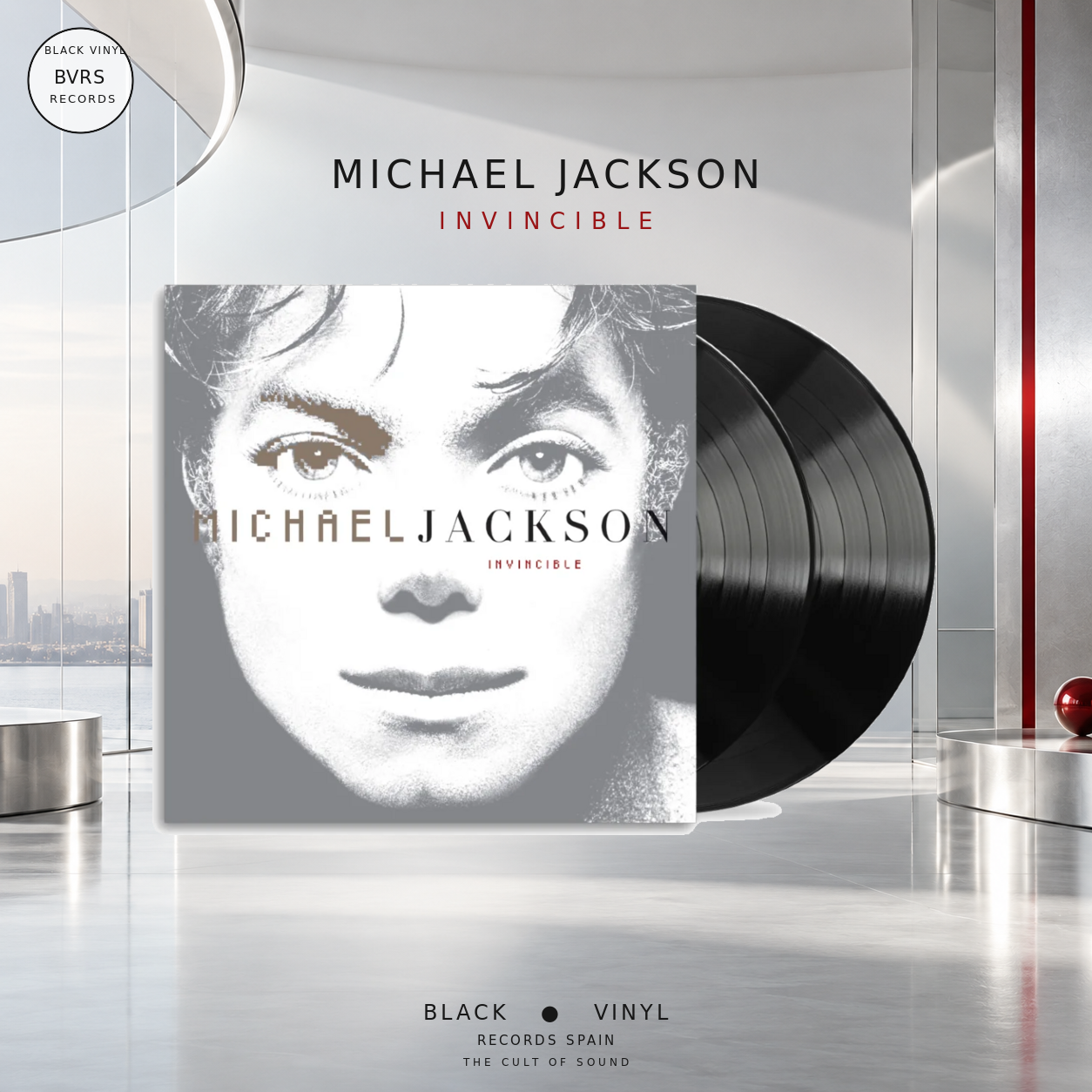 Michael Jackson - Invincible | 2LP Vinilo Negro 25 Aniversario Michael Jackson - Invincible | 2LP Vinilo Negro 25 Aniversario