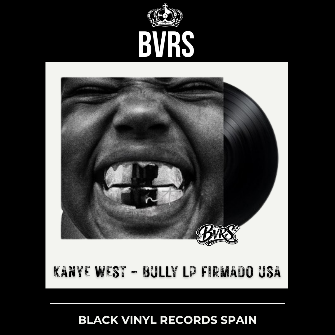 Kanye West - Bully LP Firmado | Edición USA Exclusiva | Black