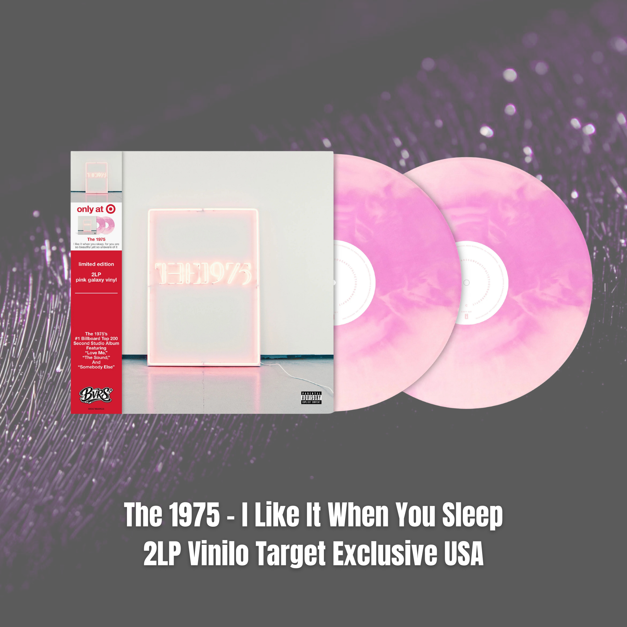 The 1975 I Like It When You Sleep 2LP Vinilo Target Exclusive USA