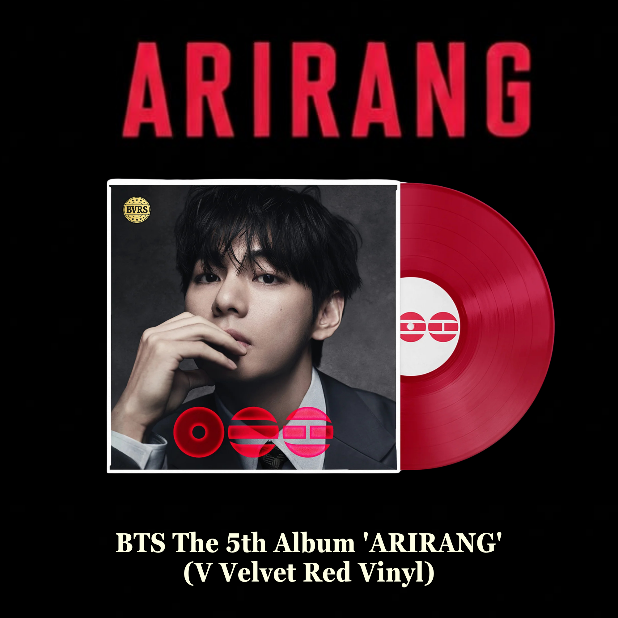【新品未開封】ARIRANG V Velvet Red Vinyl V Velvet Red Target Exclusive Vinyl is also Out of Stock on Target