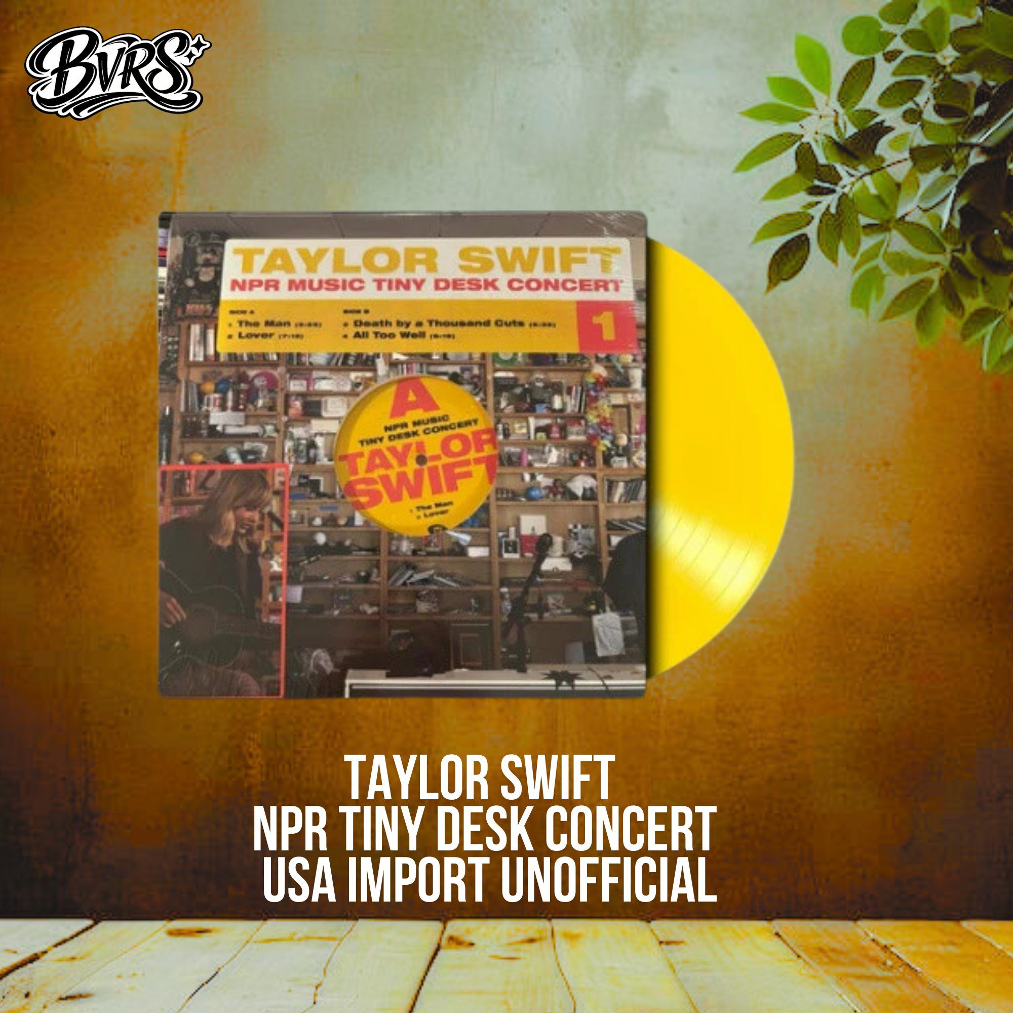 TAYLOR SWIFT - NPR TINY DESK CONCERT - USA IMPORT UNOFFICIAL