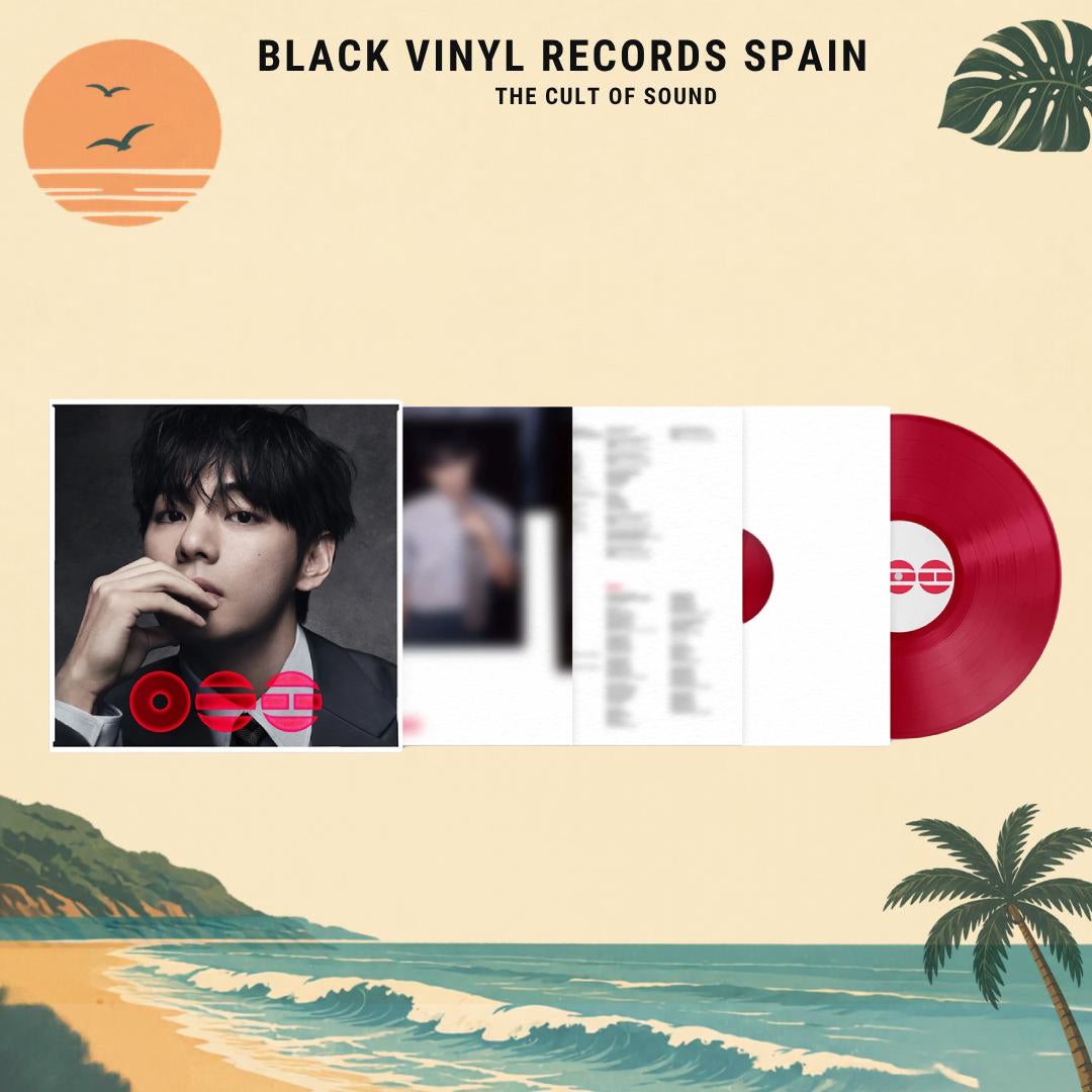 BTS ARIRANG V Member Ver. hmv Exclusive Velvet Red Vinyl LP