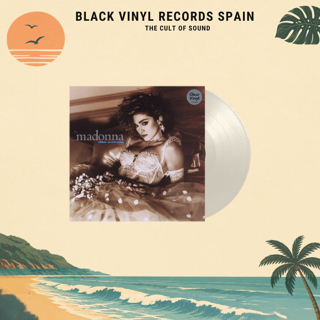 Madonna - Like A Virgin Clear Vinyl Repress LP | Black Vinyl
