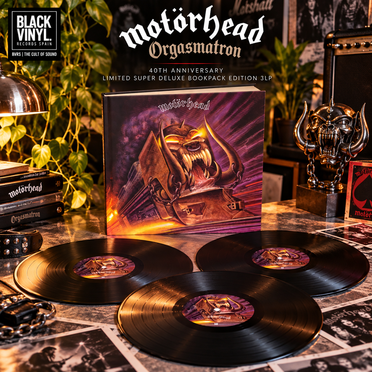 Motörhead - Orgasmatron 40th Anniversary | Super Deluxe 3LP