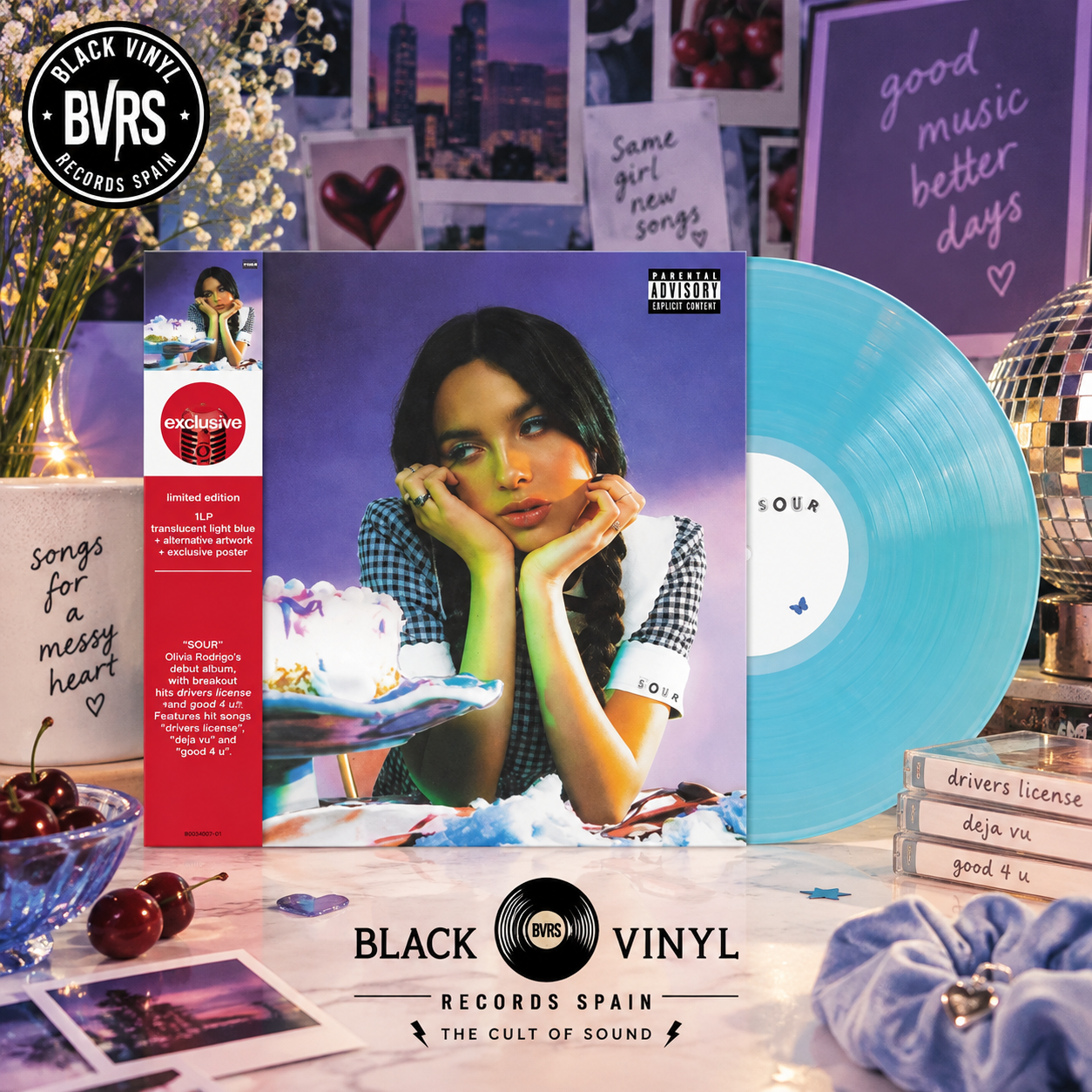 Olivia Rodrigo - SOUR (Target Exclusive) – Black Vinyl Records Spain