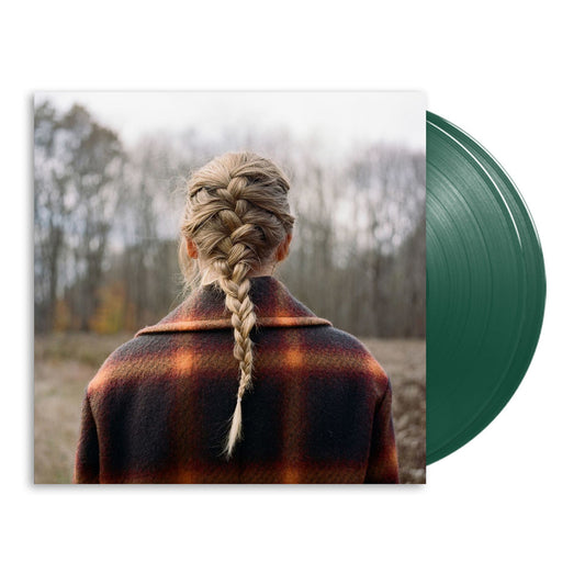 Taylor Swift - Evermore (Deluxe Edition) (Opaque Green) LP - Black Vinyl Records Spain
