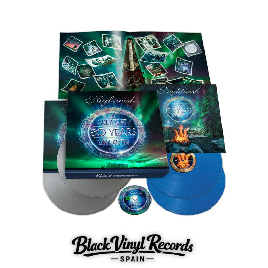 Nightwish – The Greatest 30 Years On Earth [4LP Silver & Blue + Blu-Ray Boxset]