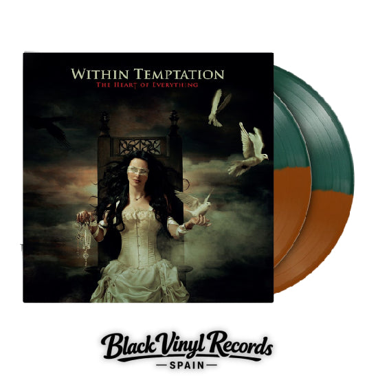 The Heart of Everything (WT 30 Years Anniversary) - Within Temptation - Limited Numbered Edition Green/Brown Split Vinyl