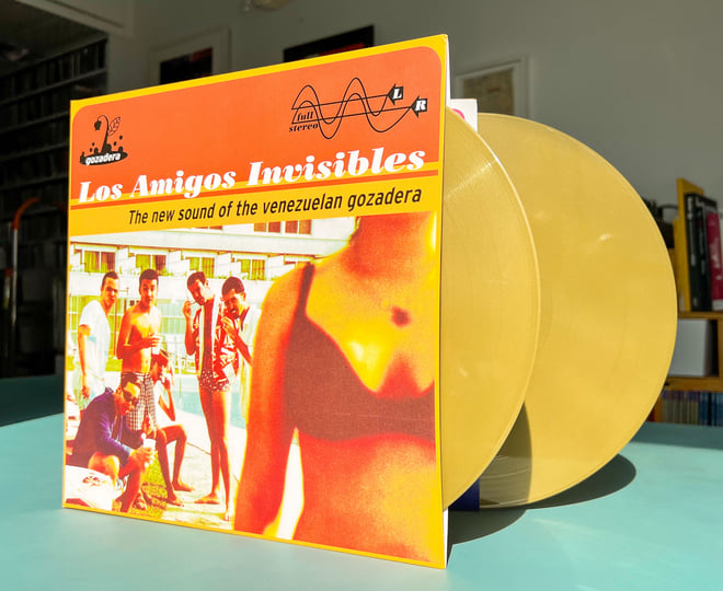 Los Amigos Invisibles: The New Sound Of The Venezuelan Gozadera - Orange Color 2 LPs