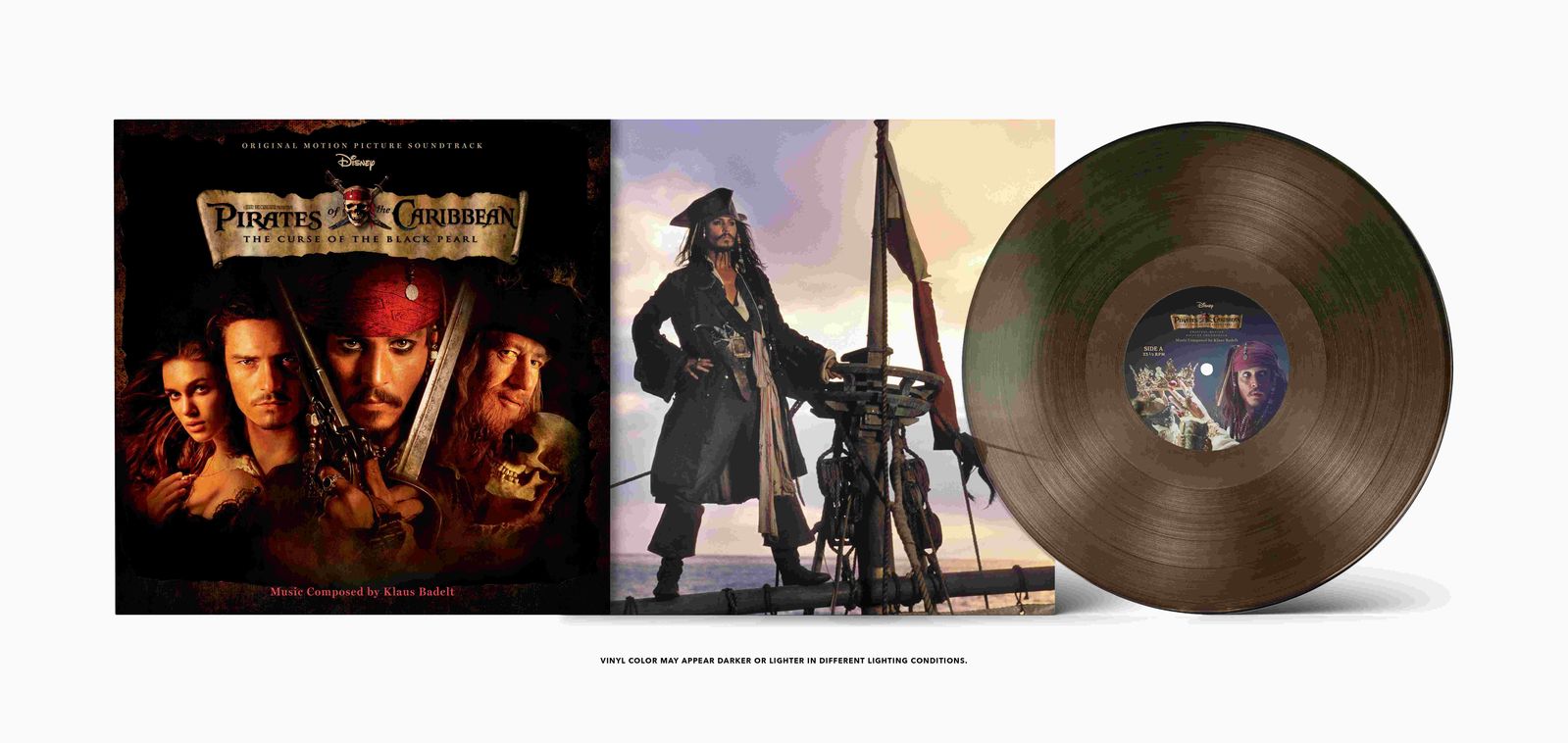 Pirates of the Caribbean: The Curse of the Black Pearl (Black Ice Vinyl)