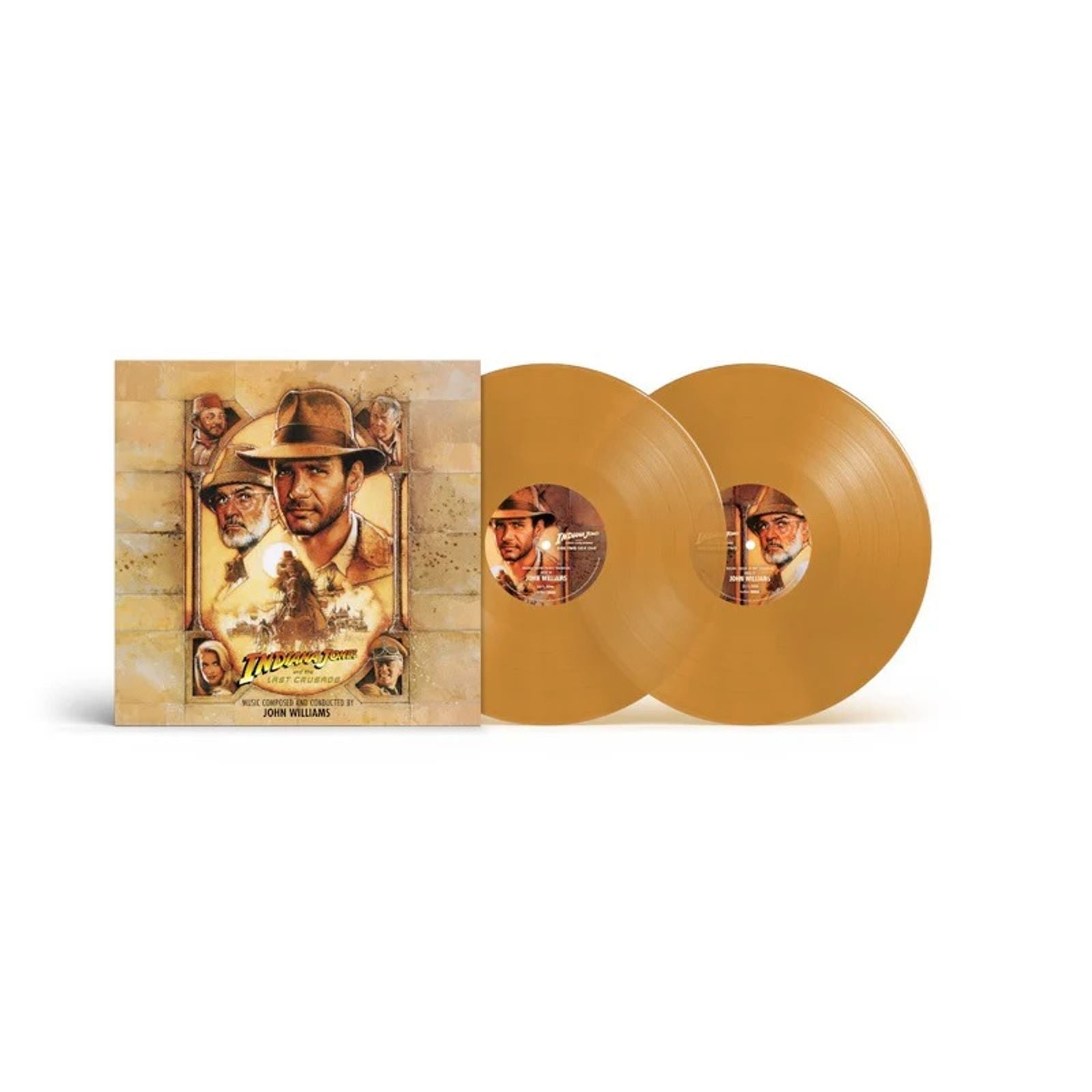 John Williams Indiana Jones And The Last Crusade  (Sand Vinyl) 2 LPs