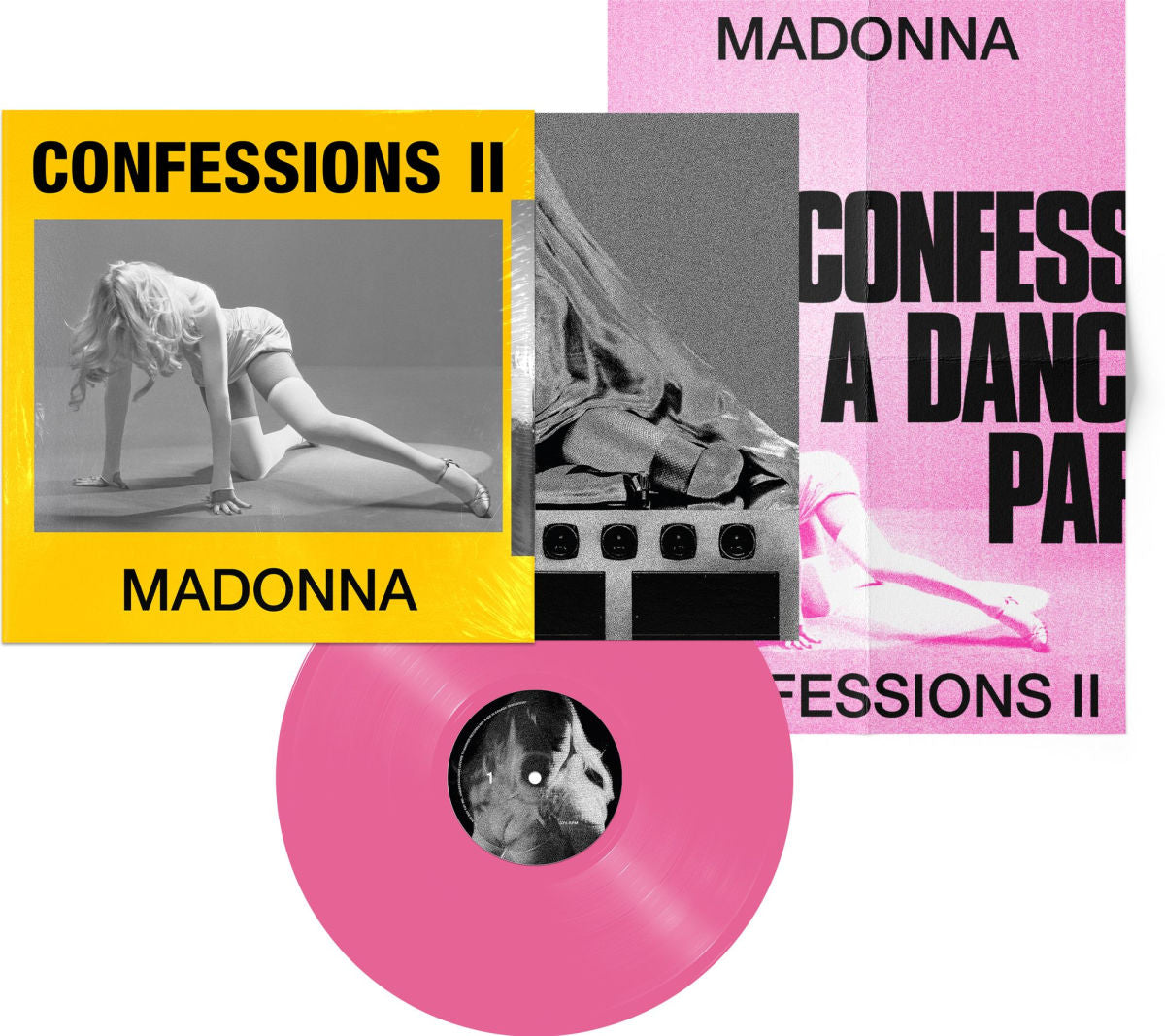 MADONNA - Confessions II [Hot Pink Vinyl] [Barnes & Noble Exclusive] USA IMPORT