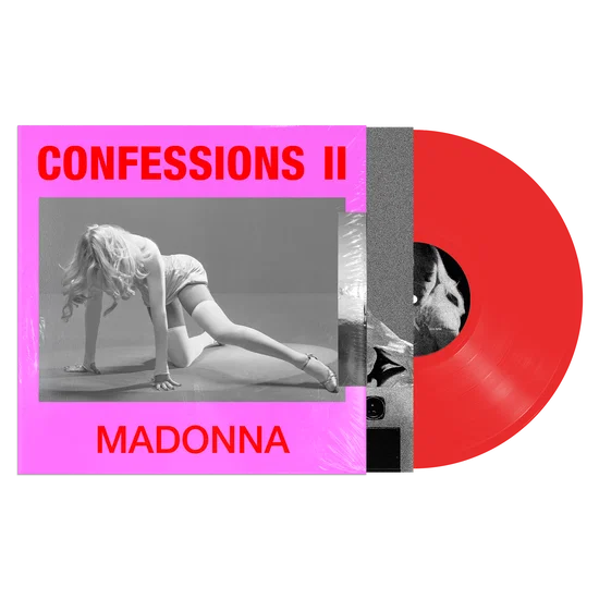 Madonna - Confessions II 12 Tracks Translucent Red Vinyl edition