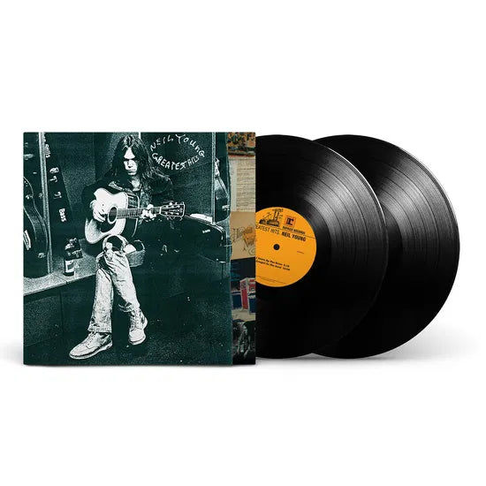 Neil Young - Greatest Hits 2LP 2026 Repress edition - Black Vinyl Records Spain