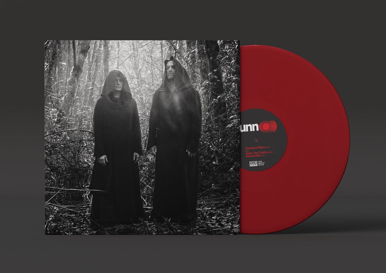 Sunn O))): Eternity's Pillars (Limited Sub Pop Loser Edition) (Red Vinyl) Single 12"