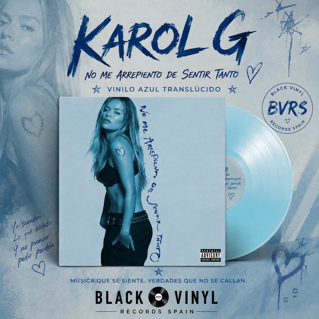 Karol G - No Me Arrepiento De Sentir Tanto - Lp