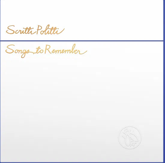 Scritti Politti - Songs To Remember LP - Black Vinyl Records Spain