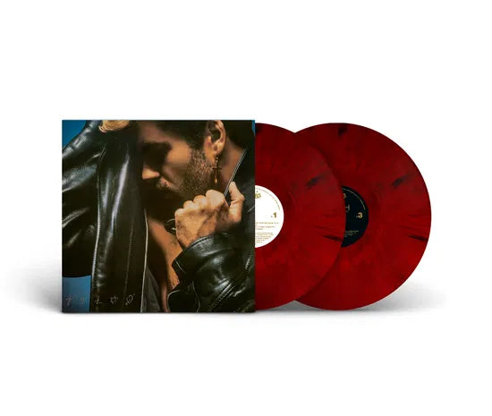 George Michael - Faith 2026 Deluxe Red & Black Marbled Vinyl edition