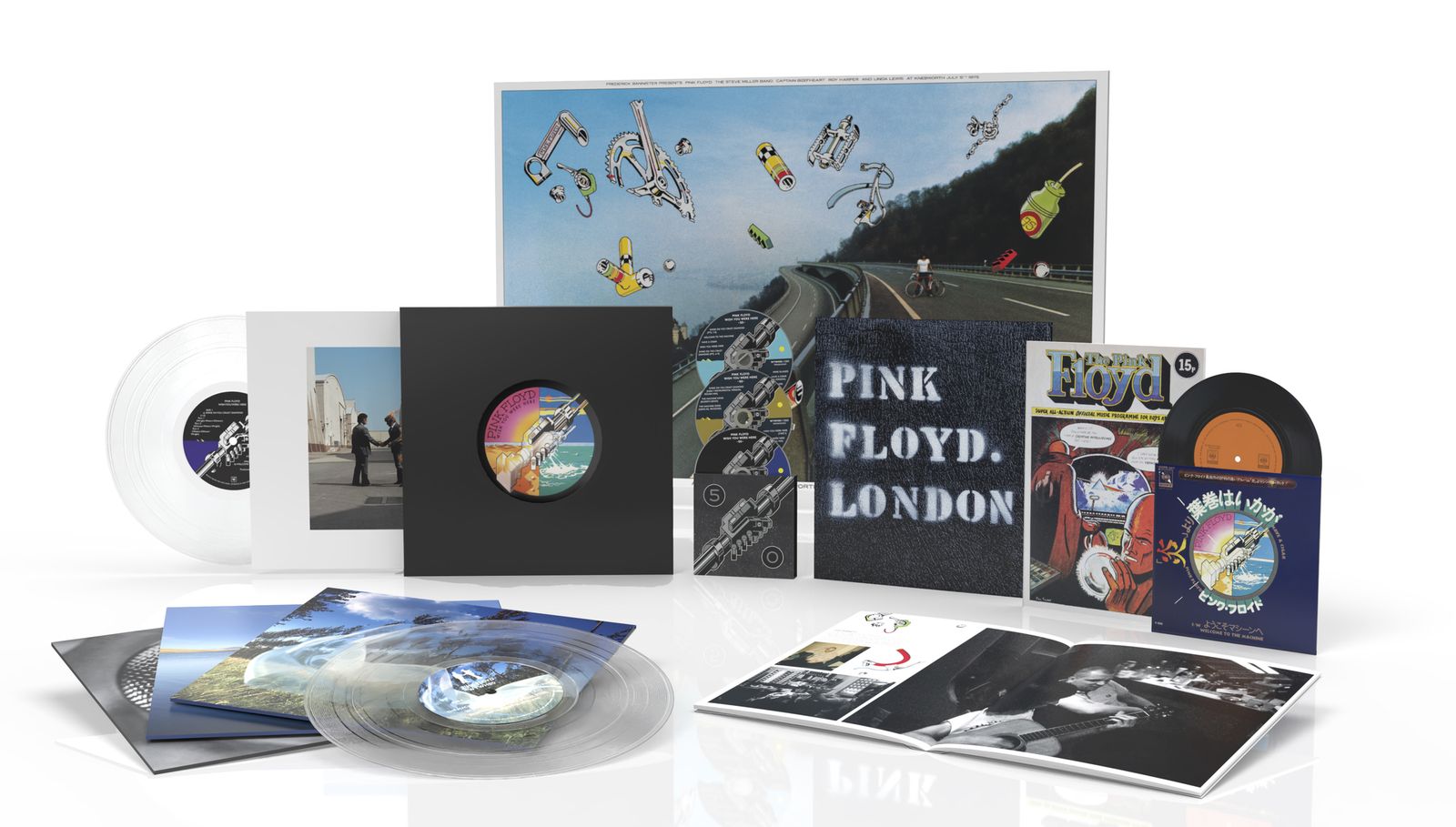 Pink Floyd: Wish You Were Here (50th Anniversary) (Blu-ray: Dolby Atmos Mix) (Deluxe Box Set)