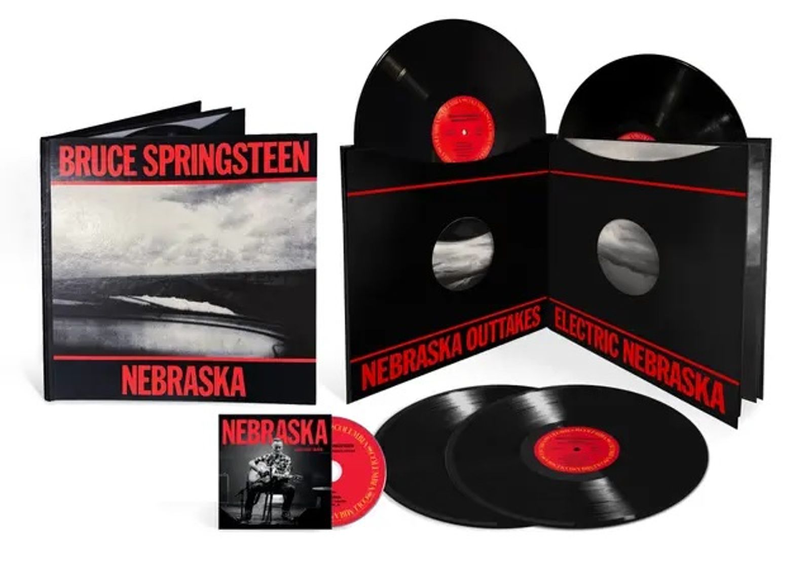 Bruce Springsteen: Nebraska 82: Expanded Edition (Boxset) 4 LPs Y 1 Blu-ray Disc
