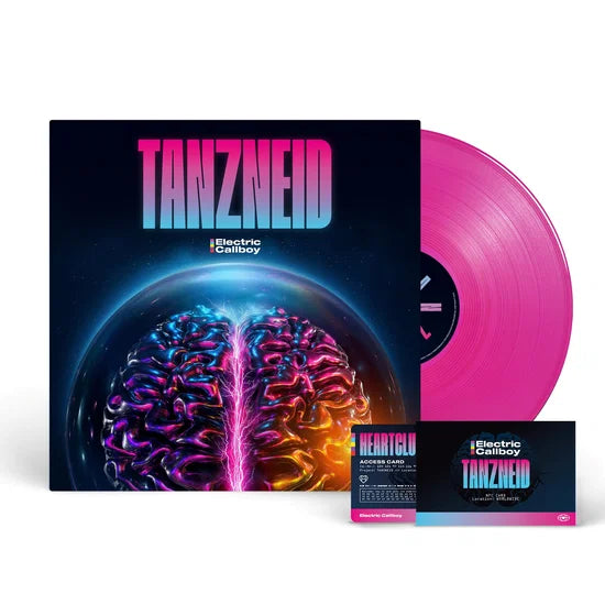 Electric Callboy - Tanzneid Limited Transparent Neon Pink Vinyl + NFC-Fancard edition - Black Vinyl Records Spain