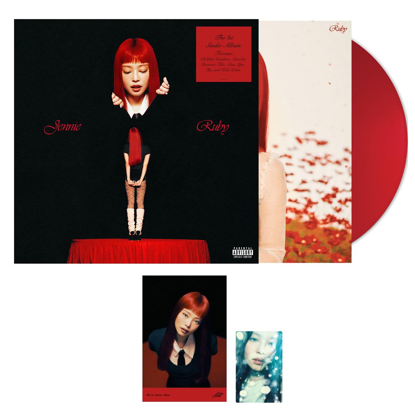 Jennie: Ruby Int. Opaque Apple Red edition - Black Vinyl Records Spain