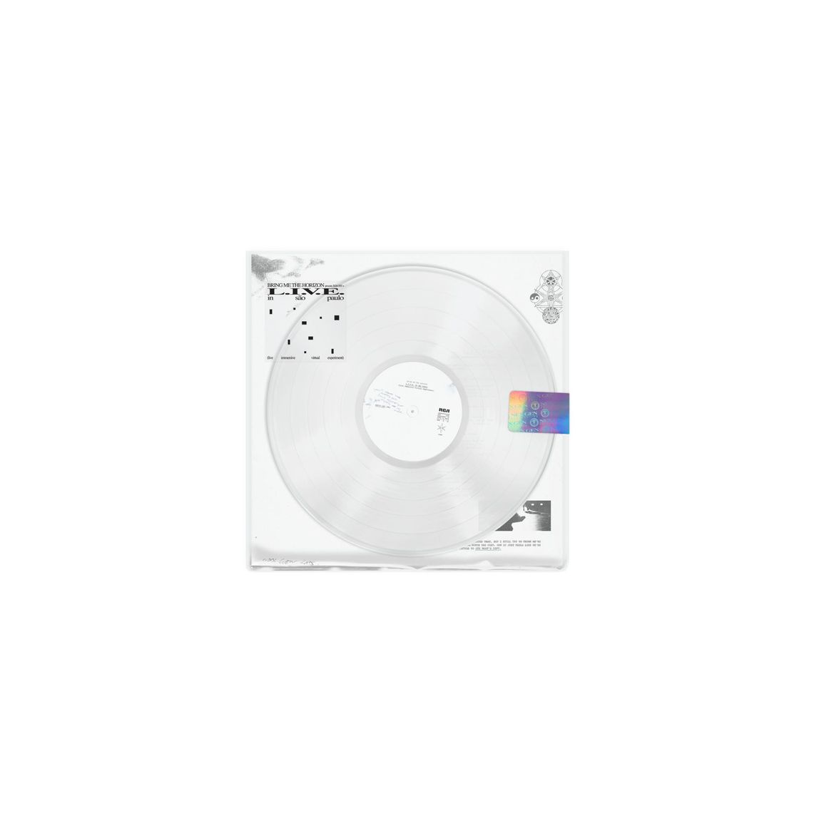Bring Me The Horizon: L.I.V.E. In Sao Paulo (Live Immersive Virtual Experiment) (Crystal Clear Vinyl) 2 LPs - Black Vinyl Records Spain