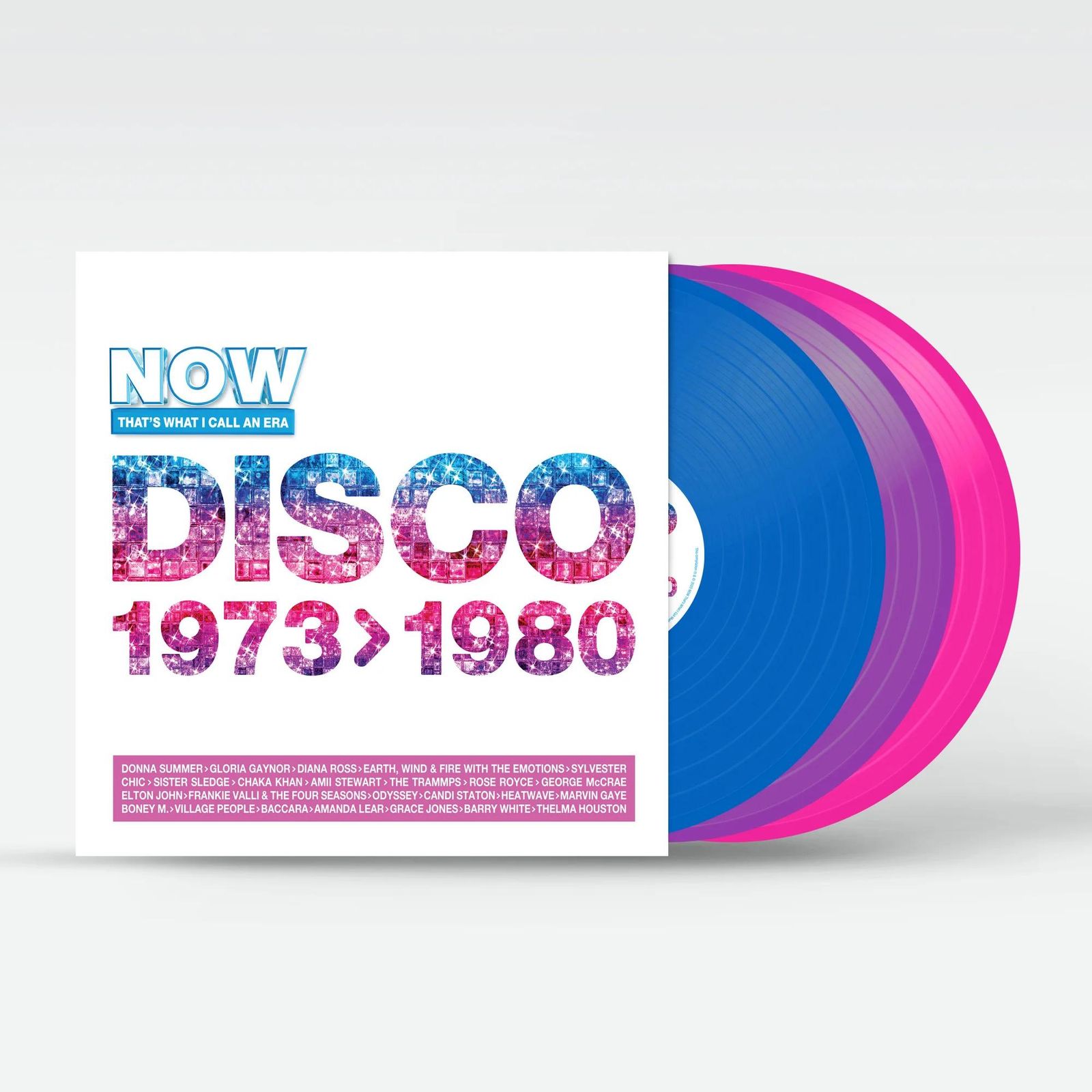 Now That's What I Call An Era - Disco: 1973-1980 (Blue, Violet & Pink Vinyl) 3 LPs