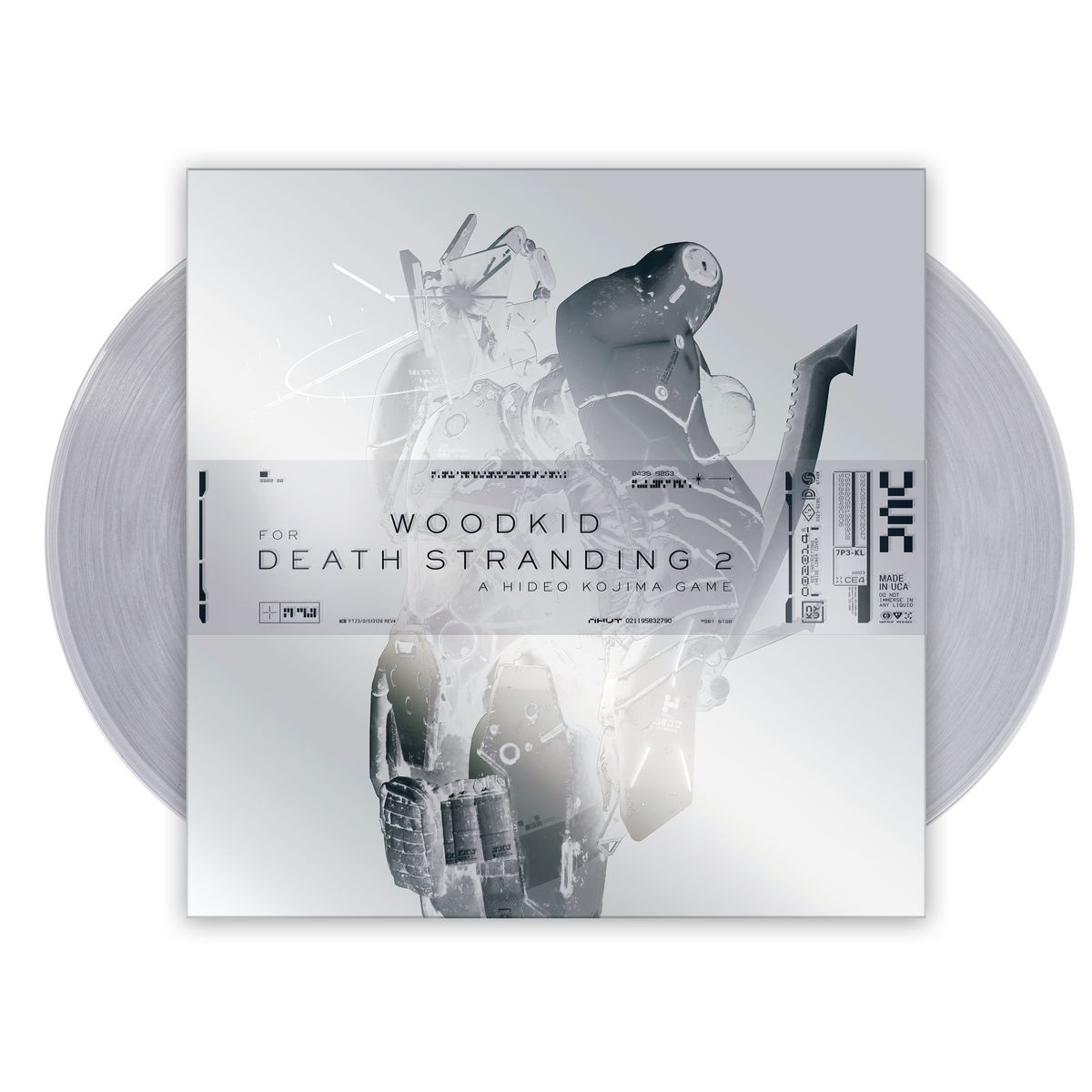 Woodkid: Woodkid For Death Stranding 2: On The Beach (Clear Transparent Vinyl) 2 LPs - Black Vinyl Records Spain