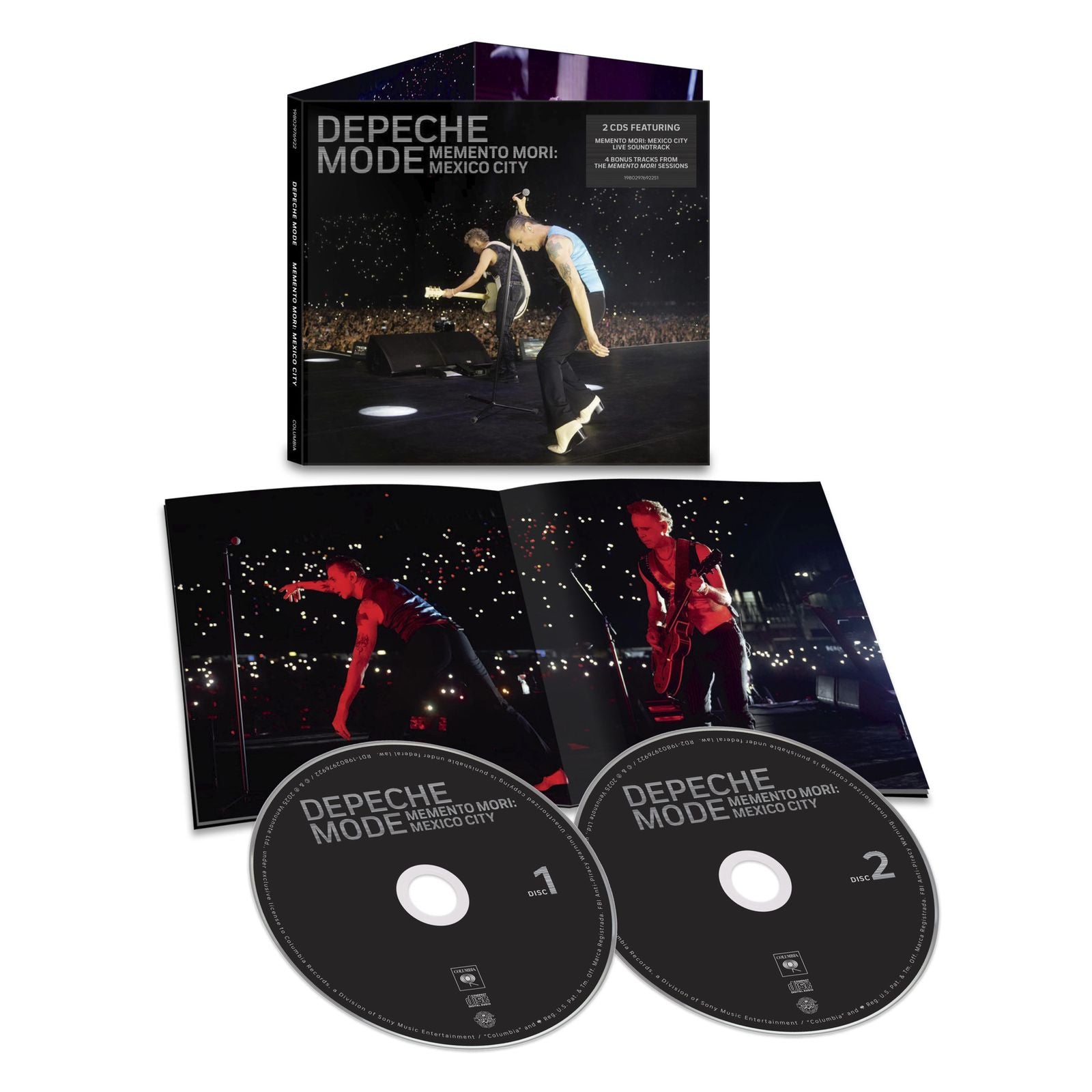 Depeche Mode Memento Mori: Mexico City 2 CDs