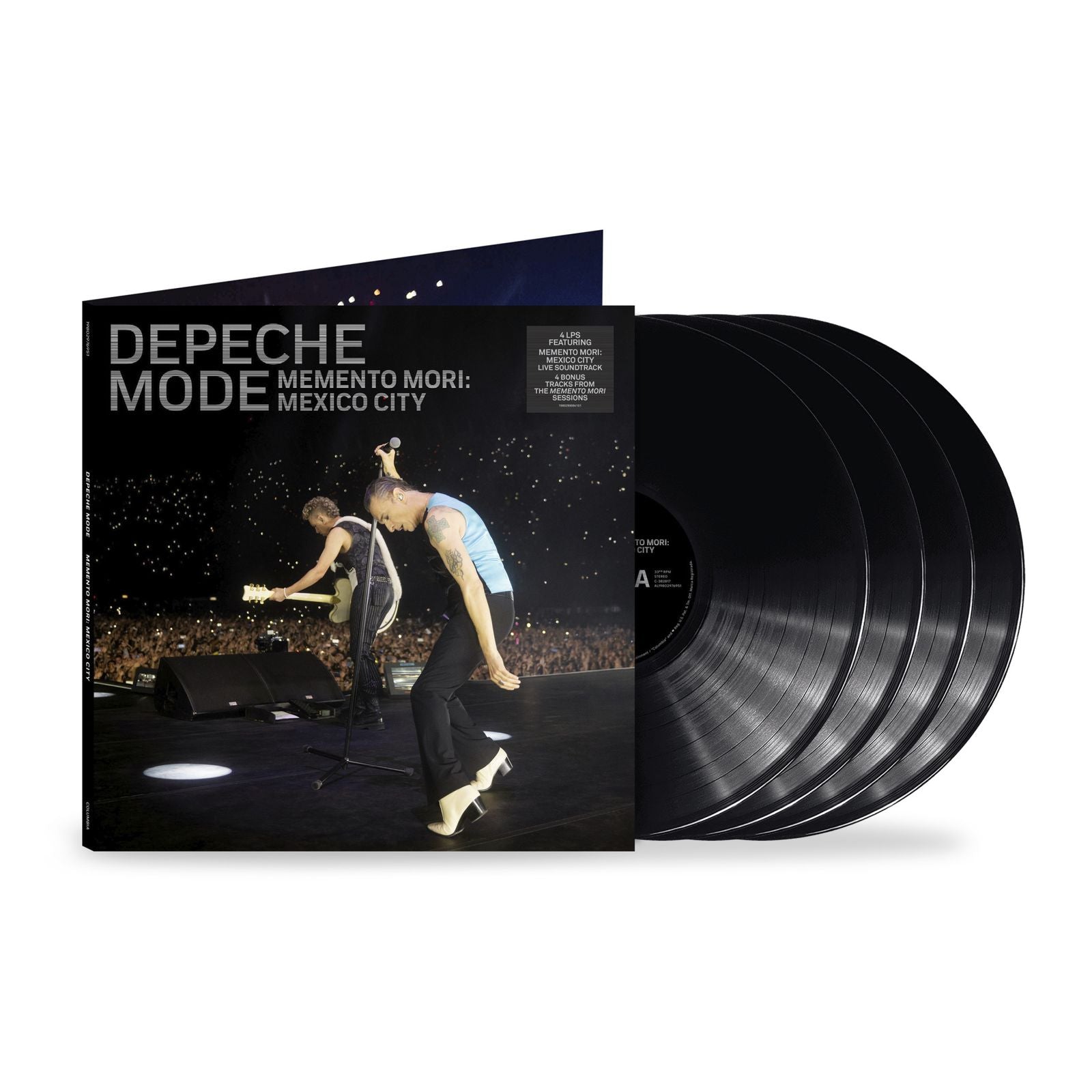 Depeche Mode Memento Mori: Mexico City 4 LPs