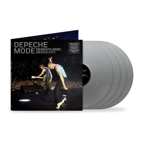 Depeche Mode Memento Mori: Mexico City 4 LPs Limited Silver Vinyl edition