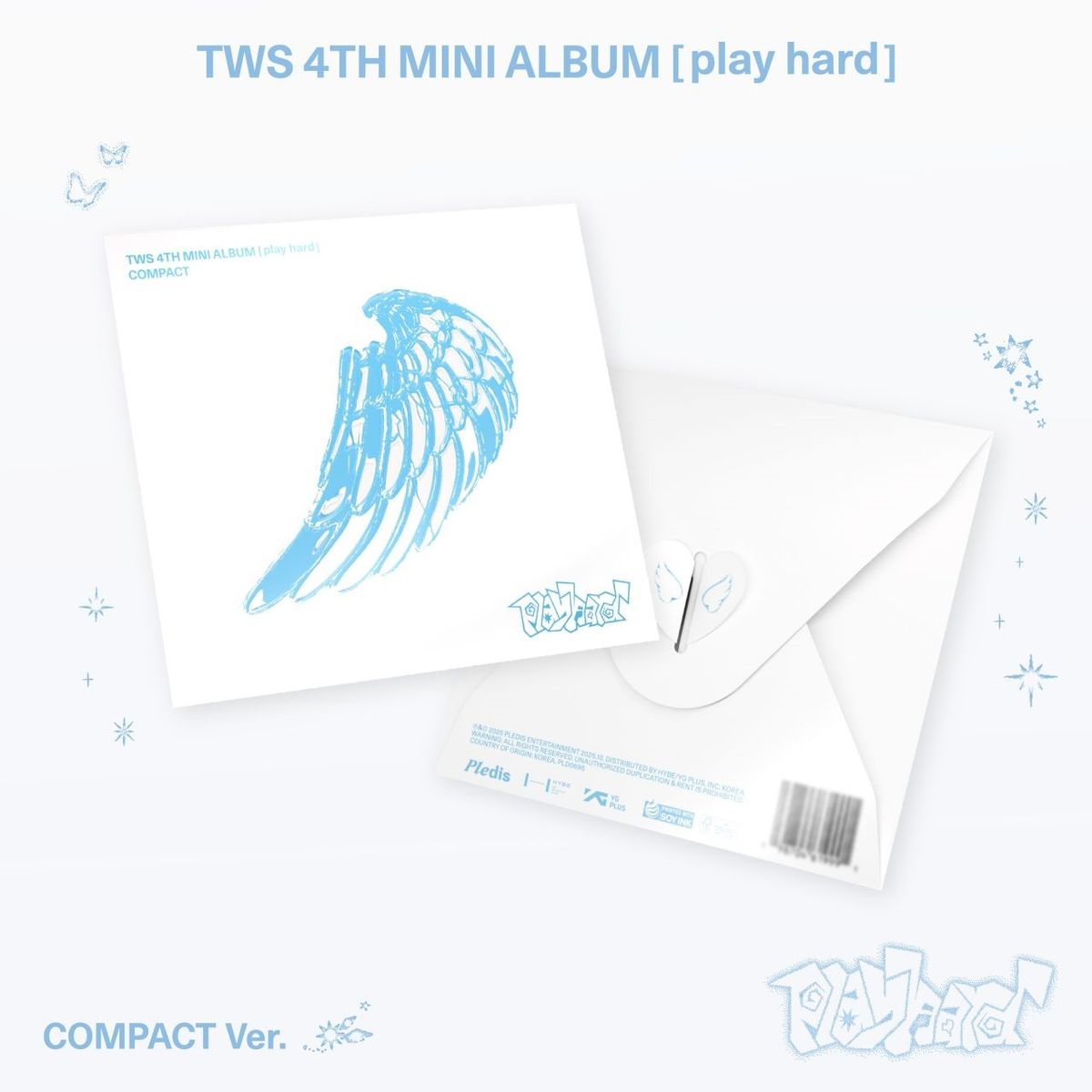 TWS (Twenty Four Seven With Us): TWS 4th Mini Album 'play hard' (COMPACT Ver.) CD