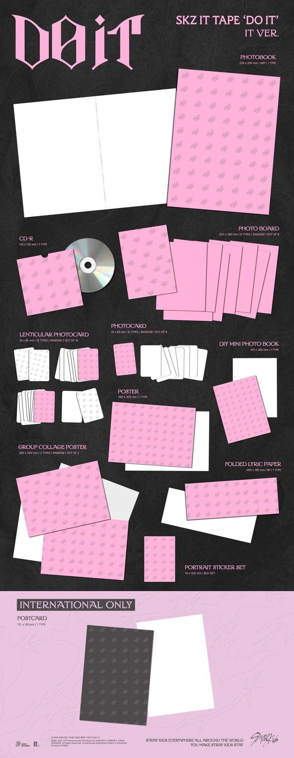 Stray Kids - Skz It Tape 'do It'Int. IT edition