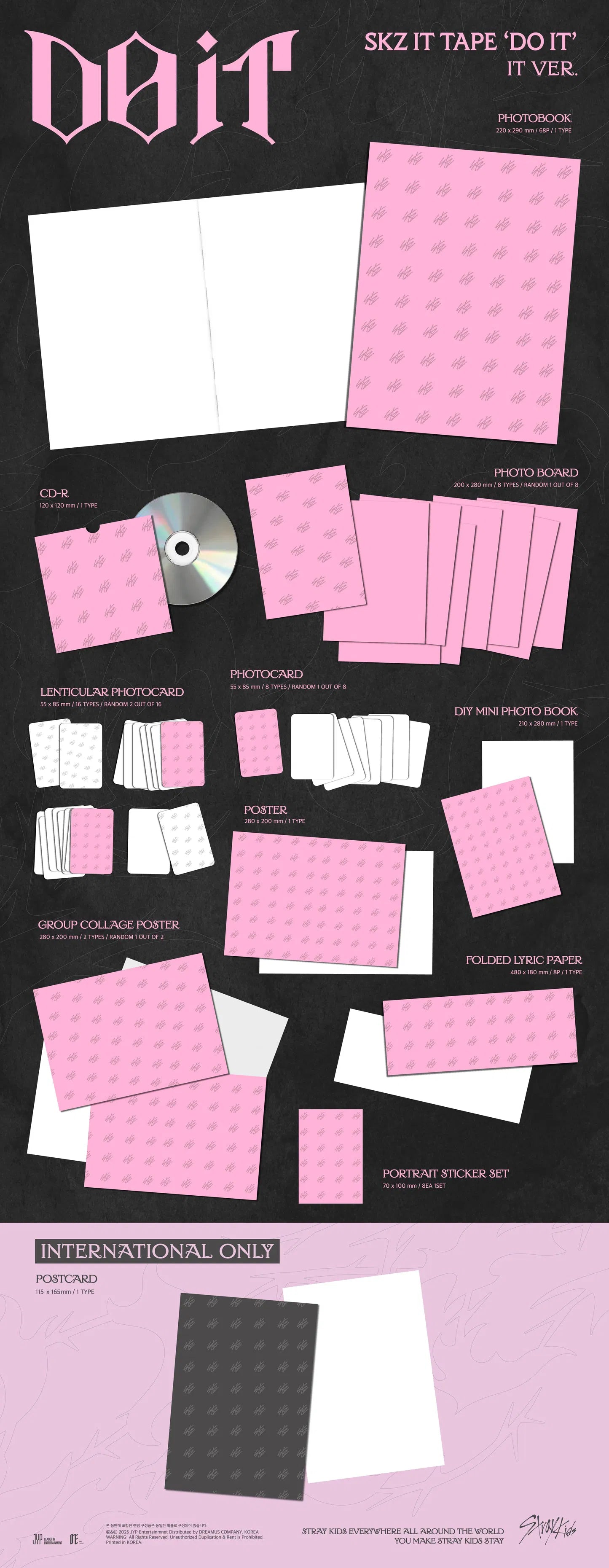 Stray Kids - Skz It Tape 'do It'Int. IT edition