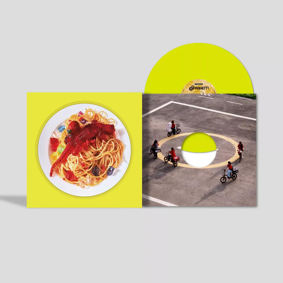 Le Sserafim: 1st Single Album "SPAGHETTI" Vinyl (Limited Edition) (Neon Yellow Vinyl) auf LP