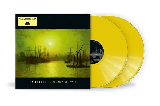 Faithless - To All New Arrivals (20th Anniversary) RSD 2026 Transparent Yellow edition - Black Vinyl Records Spain