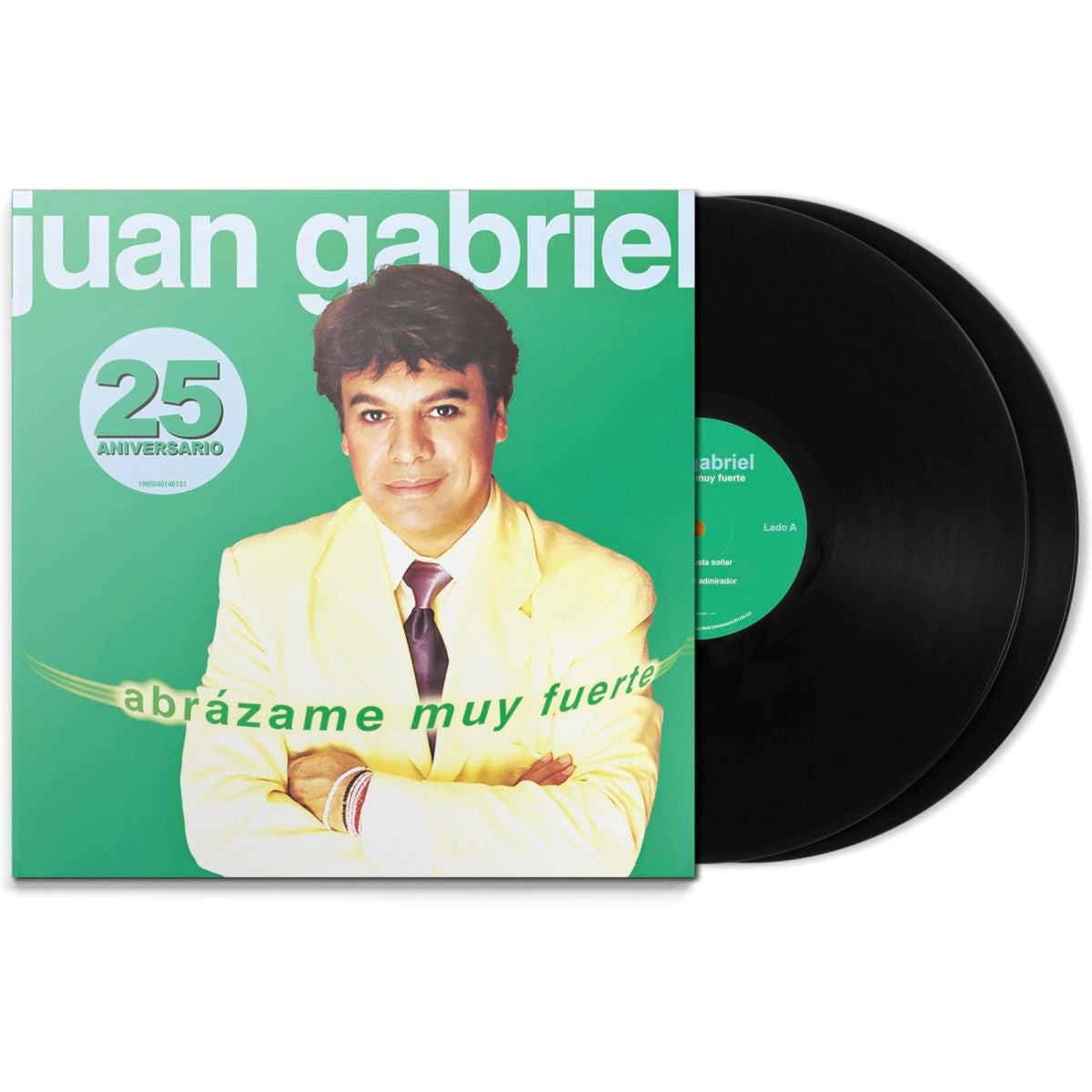 Juan Gabriel - Abrazame Muy Fuerte 2LP - Black Vinyl Records Spain