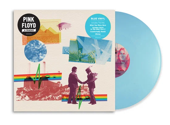Pink Floyd - 8-Tracks Blue Vinyl edition - Black Vinyl Records Spain