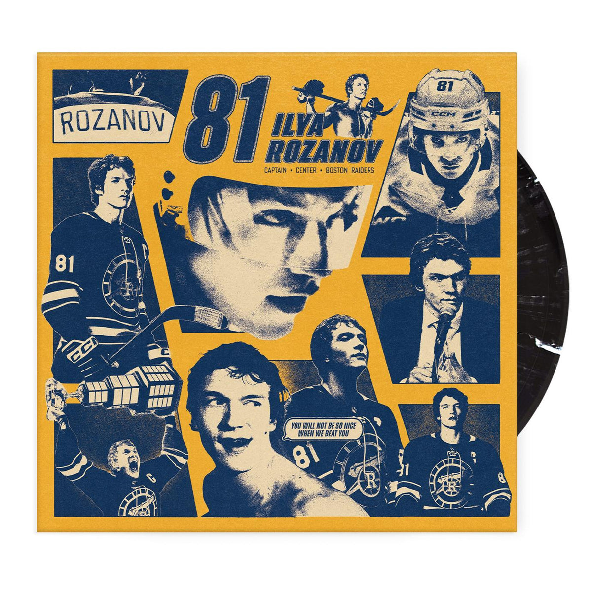 Varios artistas - Heated Rivalry (Original Series Soundtrack) - Stupid Canadian Wolf Bird Marbled Vinyl Edition (2LP)