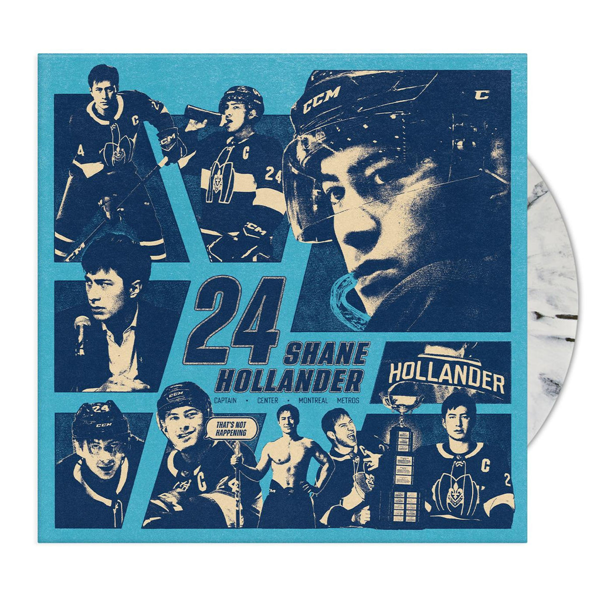 Varios artistas - Heated Rivalry (Original Series Soundtrack) - Stupid Canadian Wolf Bird Marbled Vinyl Edition (2LP)
