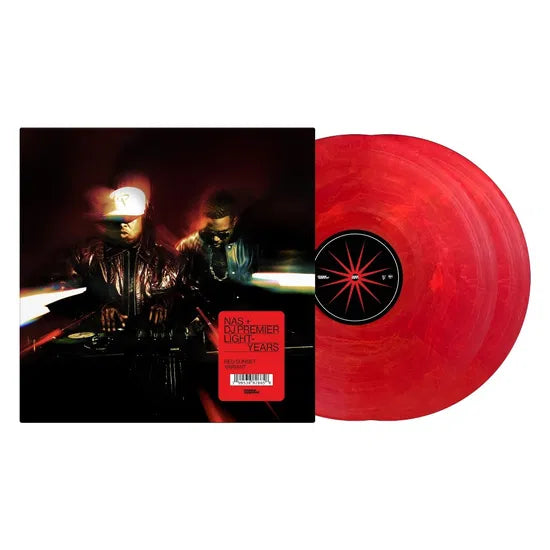 Nas + DJ Premier - Light-years Sunset Red edition - Black Vinyl Records Spain