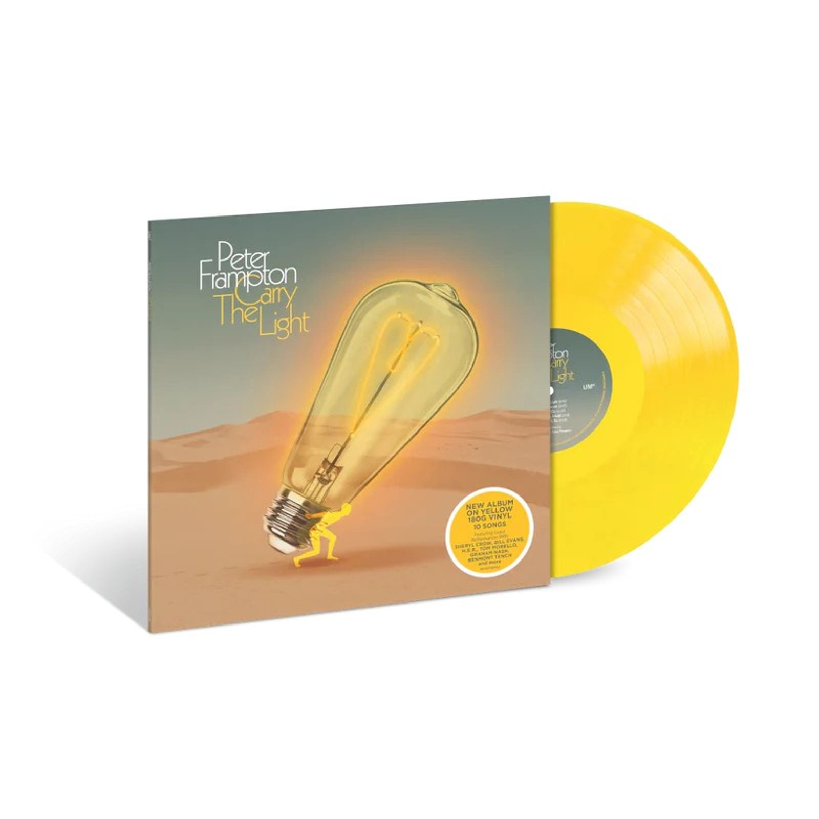 Peter Frampton - Carry The Light (180g) (Yellow Vinyl) LP - Black Vinyl Records Spain