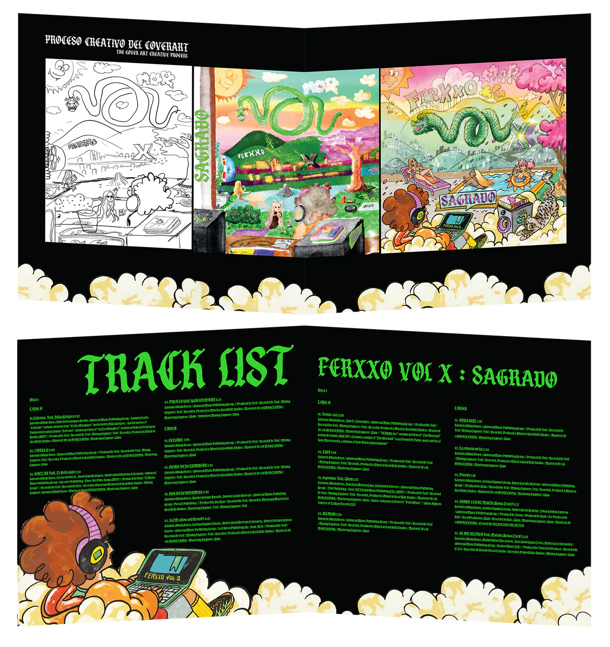 FERXXO VOL X : Sagrado 2LP Vinyl USA